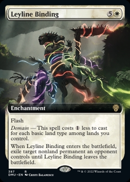 Leyline Binding Dominaria United Bordless